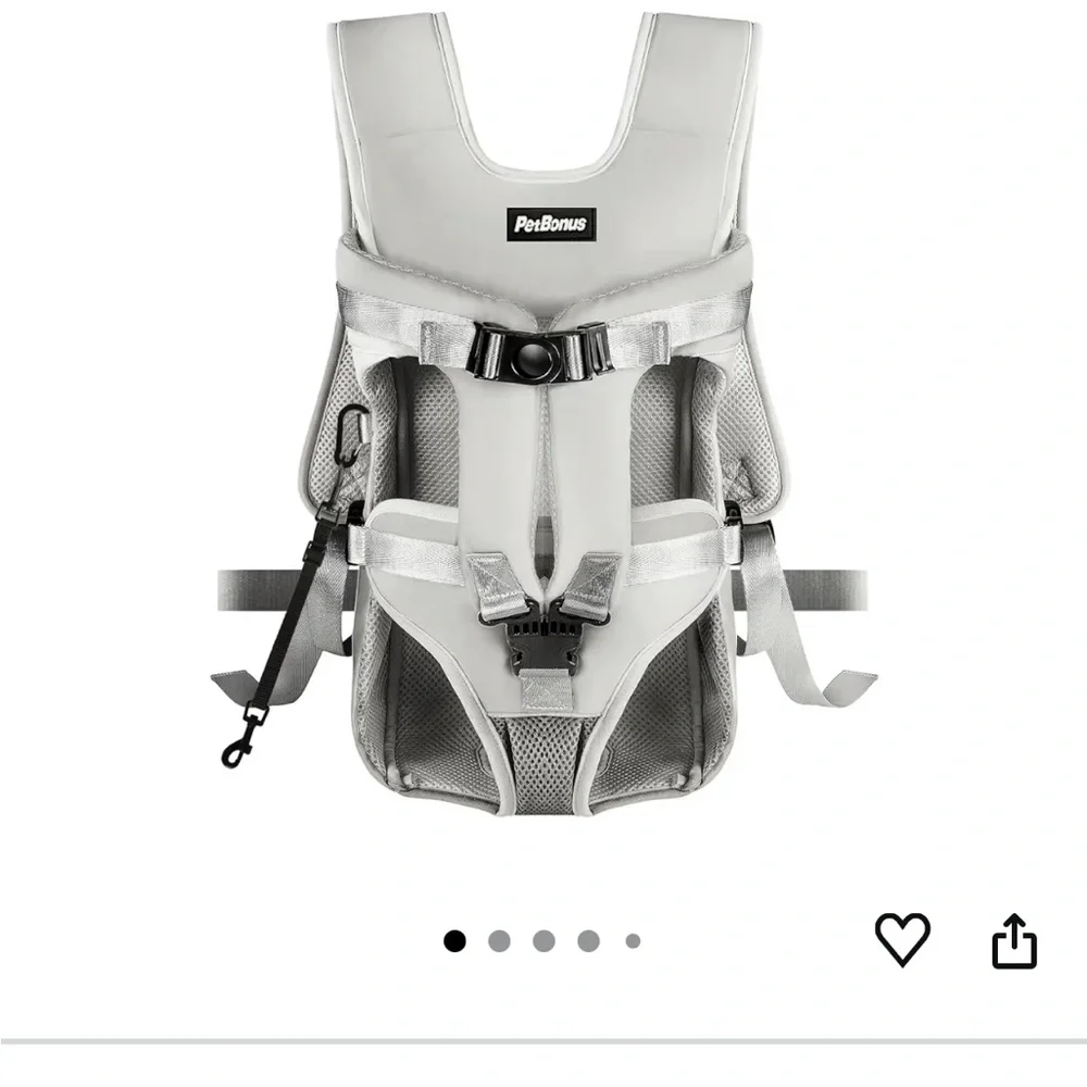 Pet-bonus Front Dog Carrier Gray Small